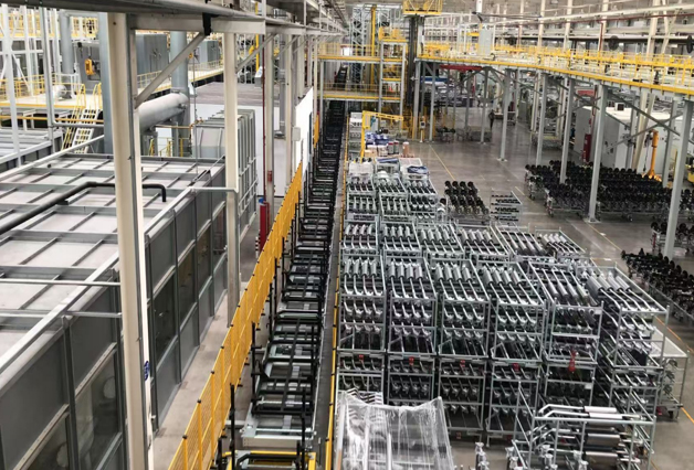 荊門長城底盤物流輸送線